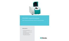 DS2500 Liquid Analyzer - Brochure