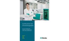 Combustion Ion Chromatography - Brochure