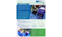 Metrohm i-Raman - EX Portable Raman Spectrometer - Datasheet