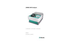 OMNIS NIR Analyzer - Manual