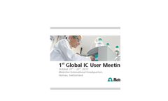 1st Global IC User Meeting - Brochure