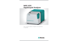 NIRS XDS RapidLiquid Analyzer - Brochure