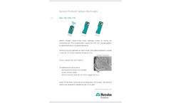 110, C110, C11L Screen-Printed Carbon Electrodes - Brochure