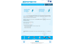 Streptavidin Modified Gold-Nanoestructured Screen-Printed Carbon Electrodes - Brochure