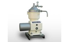 Pieralisi - Model S200 RC 32 - Centrifugal Separators with Solids Retaining Bowl
