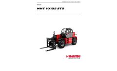 Manitou - Model MHT 10135 ST5 - Construction Telehandler - Brochure