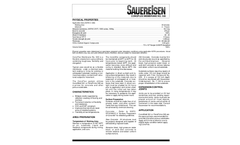 Sauereisen ConoFlex No. 520 Membrane System - Technical Data Sheets