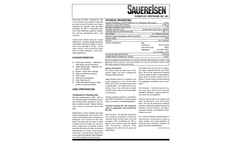 Sauereisen ConoFlex Urethane No. 381 Aromatic Polyurethane Lining - Technical Data Sheet