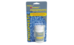 Test pool phosphate levels to deter algae growth