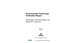 Quick™ II Test Kit: Verification Report
