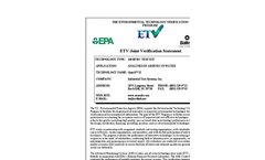 Quick™ II Test Kit: Verification Statement