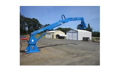 Crane Equipment - Model 160 SW Stationary - Knuckleboom Cranes