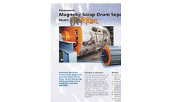 Permanent Scrap Drum Separator, P-Rex Brochure