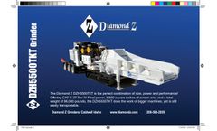 Diamond-Z - Model DZH5500 - Horizontal Grinder - Brochure