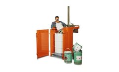 ORWAK - Model FLEX 5030-N HD - Robust and Reliable Hazardous Waste Compactor