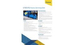 Model LP 85 VH2 - Prepress Technology Baler - Datasheet