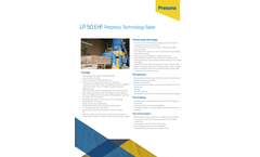 Presona - Model LP 50 EHF - Prepress Technology Baler - Datasheet