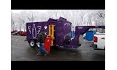 Compost Trailer or Glass Collection Trailer - Video
