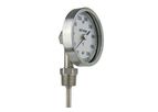 Reotemp - Bottom Connect Bimetal Thermometers