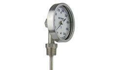 Reotemp - Bottom Connect Bimetal Thermometers