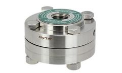 Reotemp - Model T51/V51/T61 Series - Threaded Offline Non-Metallic Diaphragm Seals