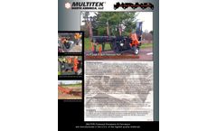 Multitek - Model 1616 EZ - Commercial Grade Firewood Processor - Brochure