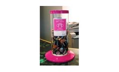 Tubes Battery Bins for Portable Batteries