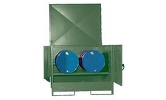 Empteezy - Model HD2D - 2 Drum Horizontal Bunded Store