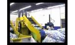 Vertical Baling System for Recycling by Harmony Enterprises - System Ten Sixty - Video