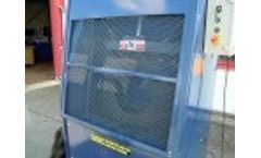 Compactyre Scrap Tire Compactor, Vertical Baler - Video