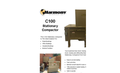 Harmony C100 Stationary Outdoor Compactor - Brochure