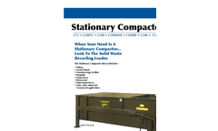 Harmony C300 Stationary Outdoor Compactor - Brochure