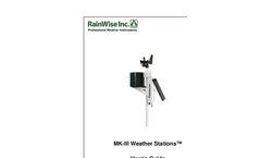 RainWise - Model MK-lll - Computer Package - Manual