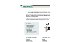 AgroMET-MB  - Commercial Modbus Weather Station - Brochure