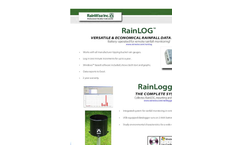 RainLOG - Versatile & Economical Rainfall Data Logger - Catalog