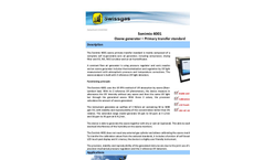 Sonimix - Model Sx 4001 - Ozone Primary Transfer Brochure