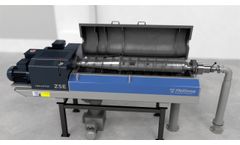 Flottweg Tricanter Animation - the Decanter for Three-Phase Separation - Video