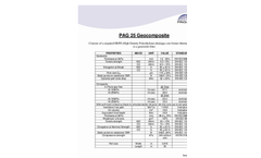 PAG 25 Vent Layer Specifications Sheet