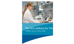 TitroLine - Model 5000 - Metal Glassreference Electrodes Brochure
