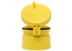 Enviro - Model G104Y - 4" Yellow Grip-N-Lock Well Monitoring Cap