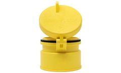 Enviro - Model G104Y - 4" Yellow Grip-N-Lock Well Monitoring Cap