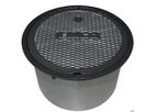 Enviro - Model A0717-022 - Round 12" x 12", Lay-In, Poly Skirt Cast Iron Manhole Cover