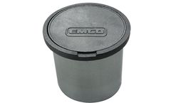 Enviro - Model A0717-108 - 9" x 12", Lay-In, Steel Skirt Cast Iron Manhole Cover