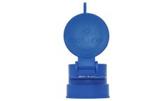 Enviro FootLoose - Model FF104B - 4" Blue Female RV Site Sewer Cap