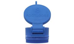 Enviro FootLoose - Model FM104B - 4" Blue Male  RV Site Sewer Cap