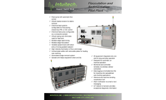 Intuitech - Standard Coagulation Flocculation & Sedimentation Pilot Plants Brochure