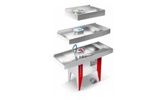 SRI-France - Model OCEAN INOX - Modular Biological Parts Washer