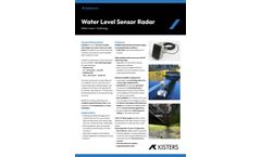 KISTERS - Model HyQuant - L - Water Radar Level Sensor- Brochure