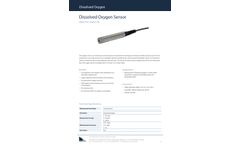Kisters - Dissolved Oxygen Sensor -Brochure