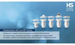 WeatherSens - compact weather sensors | Low Power | Compact | State-of-the-art - Video